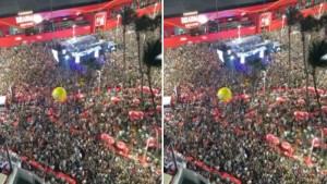 Esquenta Carnaval: Quantidade de pessoas no show de BayanaSystem no Furdunço impressiona mais uma vez