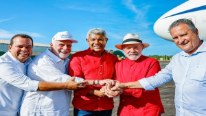 "O Cacique" Wagner confirma Geraldo Jr. como vice de Jerônimo nas eleições de 2026