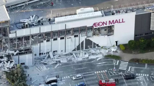 Desabamento de shopping após terremoto deixa mortos no Japão, diz emissora