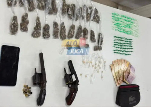 TIROTEIO NA CEASA: dupla é baleada após troca de tiros com a Patamo; armas e drogas são apreendidas