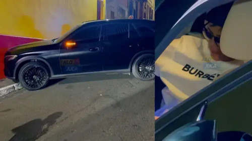 Veículo de zagueiro do Bahia se envolve em acidente durante a madrugada