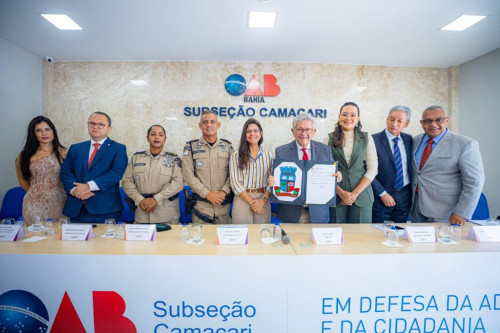 Camaçari fortalece políticas públicas de segurança com sanção de lei municipal