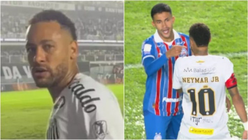 "Maior safadeza do futebol”: Neymar chama Nestor de “safado” após expulsão contra o Bahia e acusa rival de usar lei antirracismo
